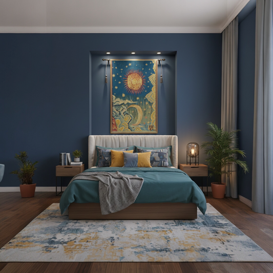 "L'Eté"  — Pastoral French Heritage Jacquard Woven Tapestry