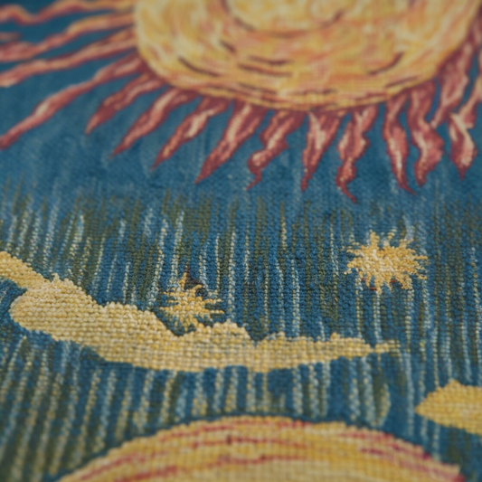 "L'Eté"  — Pastoral French Heritage Jacquard Woven Tapestry